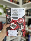 ZESTAW Fantasy/Romantasy 16+ z malowanymi brzegami + zakładka z breloczkiem #324