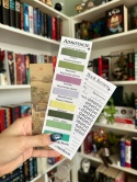 ZESTAW Fantasy 15+ z malowanymi brzegami + zakładka z breloczkiem #356